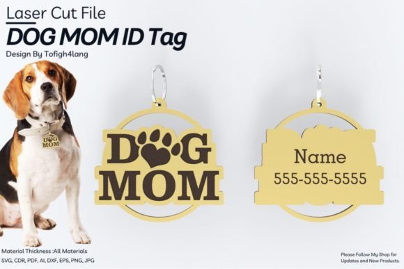Custom ID Tag Design for Embroidery