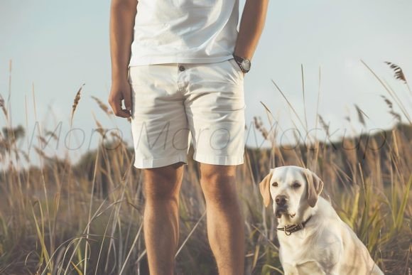 Dog Dad Shorts Mockup