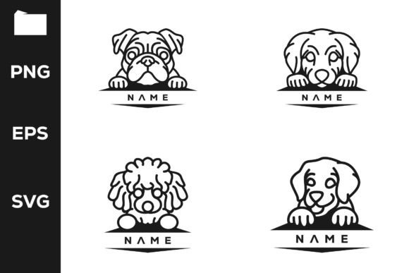 Dog Line Art