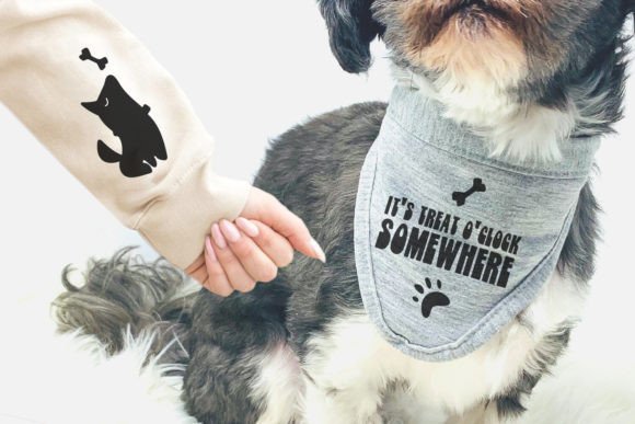 It’s Treat O Clock Somewhere Dog Bandana