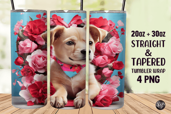 Roses and Dogs: A Tumbler Wrap for Real Projects