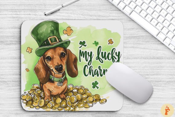 St. Patrick’s Day Lucky Dog Background