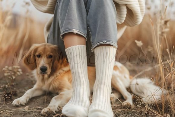 Testing the Dog Mom Socks Mockup